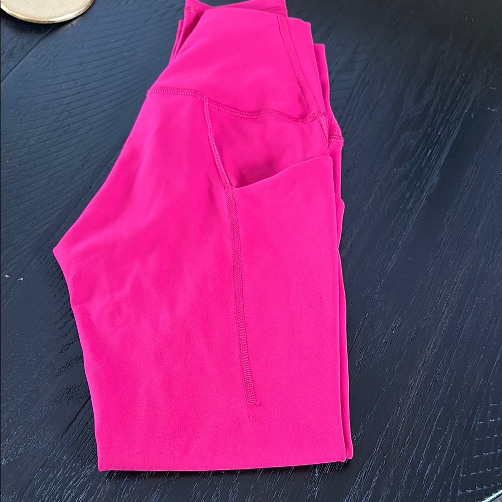 lululemon athletica Hot Pink Leggings